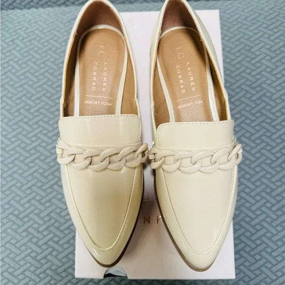 LC Lauren Conrad Demii chain women's loafers - Picture 7 of 12